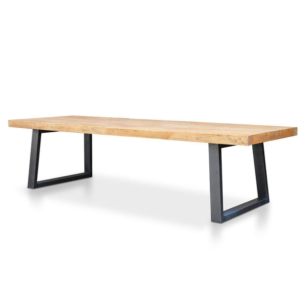 CDT056 3m Reclaimed Elm Dining Table - Natural