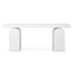 CDT10046-NI 1.9m New Elm Console Table - Full White