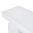 CDT10046-NI 1.9m New Elm Console Table - Full White