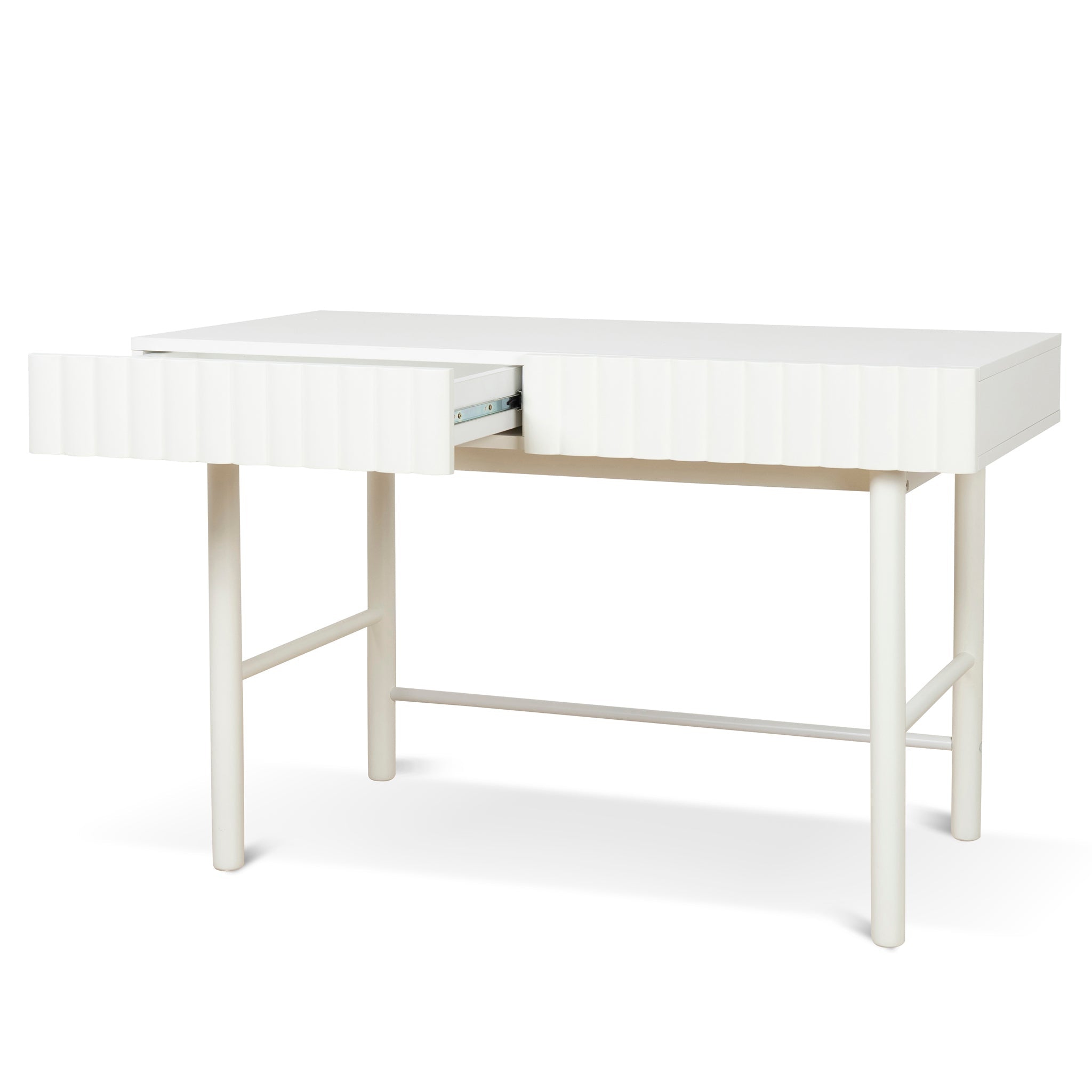 CDT10072-KD 1.2m Home Office Desk - White