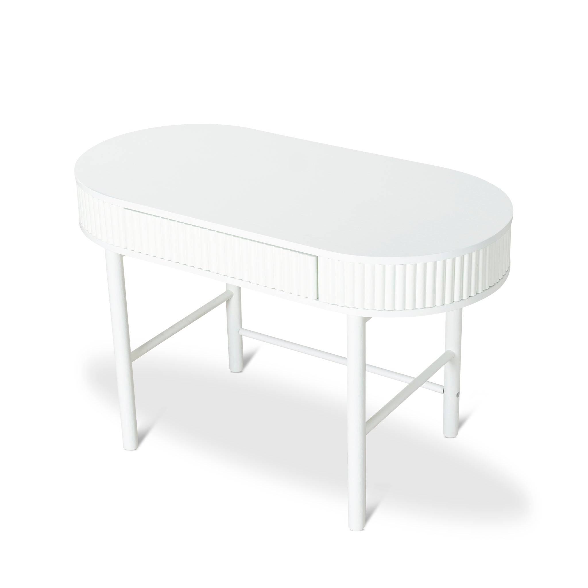 CDT10099-KD 1.2m Home Office Desk - Warm White