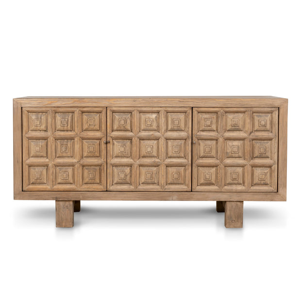 CDT10235-NA 1.83m Elm Sideboard Unit - Natural
