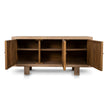 CDT10235-NA 1.83m Elm Sideboard Unit - Natural