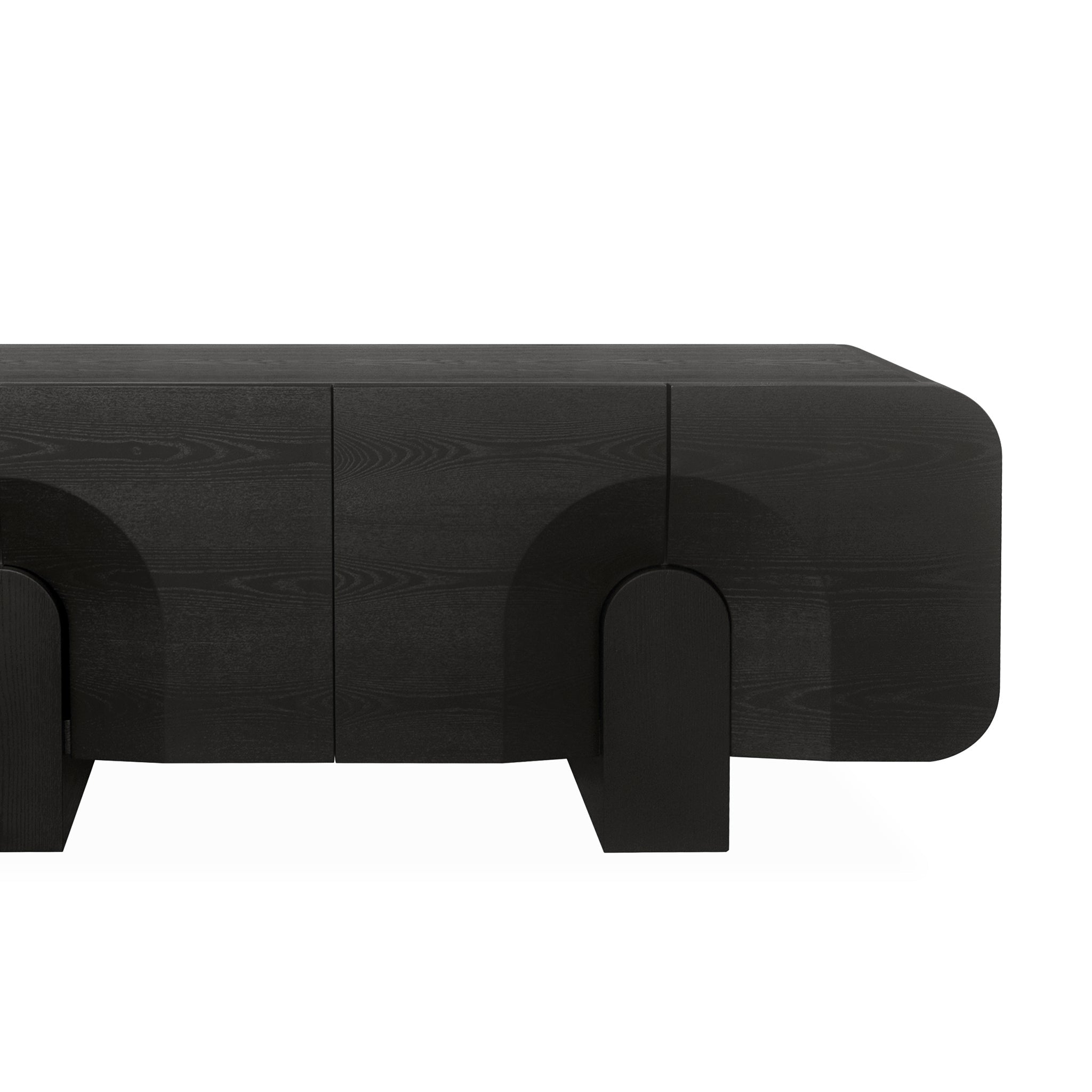 CDT10294-VA 2.1m Buffet Unit - Textured Espresso Black