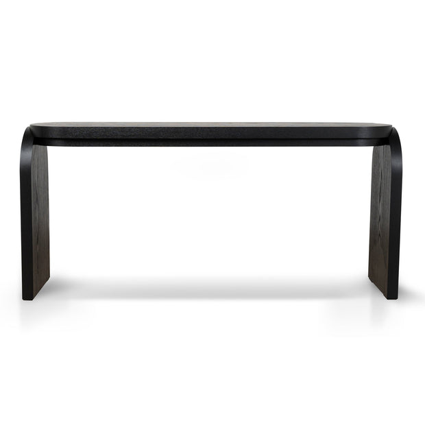 CDT10298-VA 1.7m Console Table - Textured Espresso Black