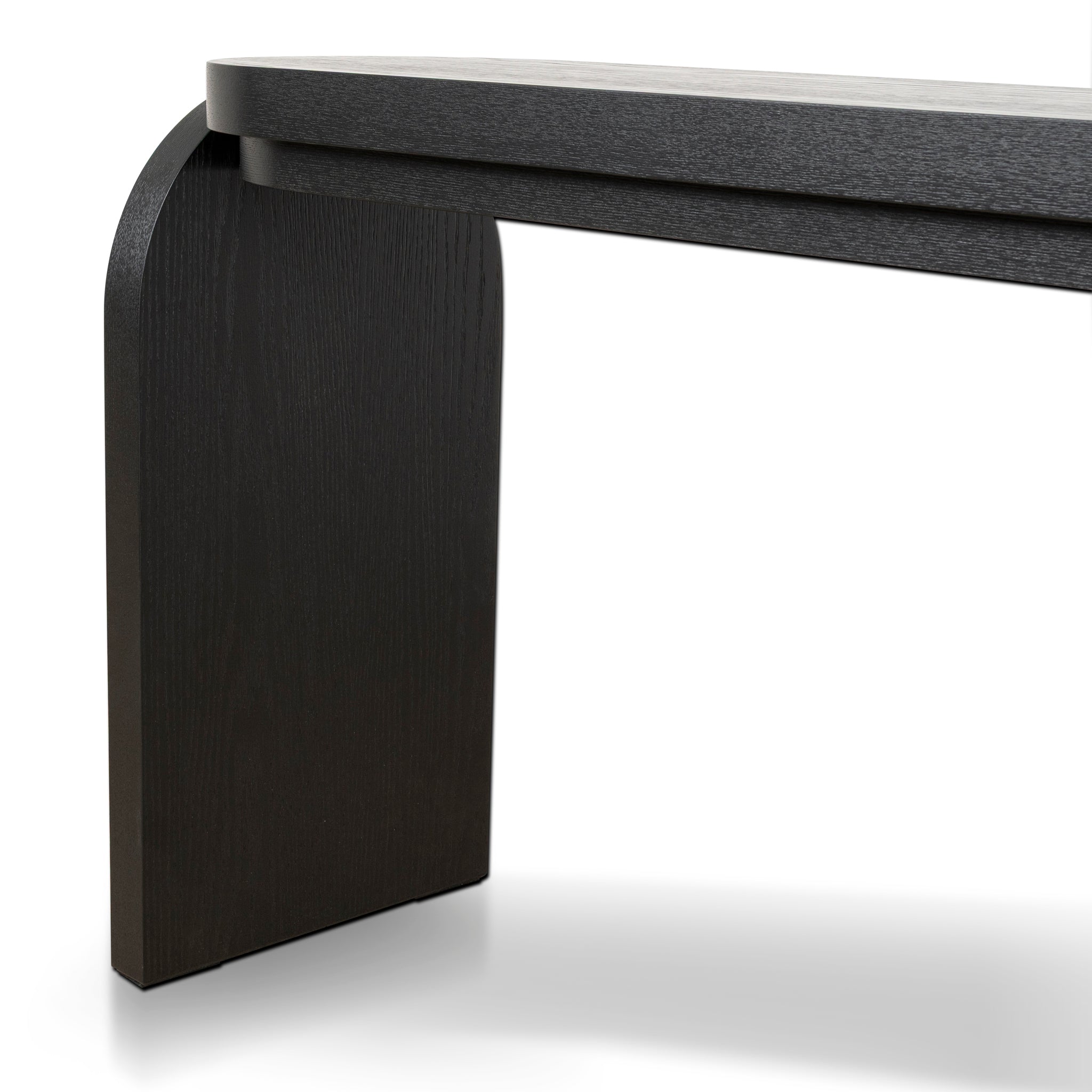 CDT10298-VA 1.7m Console Table - Textured Espresso Black