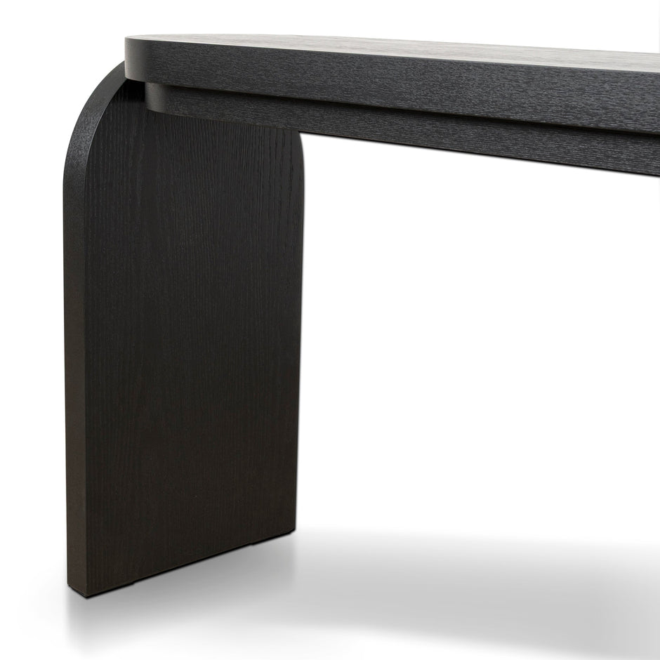 CDT10298-VA 1.7m Console Table - Textured Espresso Black