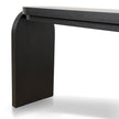 CDT10298-VA 1.7m Console Table - Textured Espresso Black