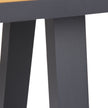 CDT10307-ID 2.3m Charcoal Outdoor Dining Table - Natural