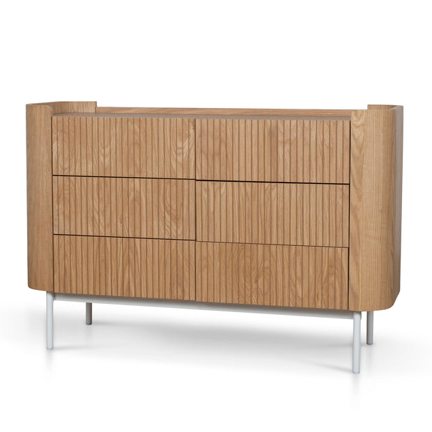 CDT10378-KD 1.2m Chest of Drawers - Natural