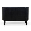 CDT10379-KD 1.2m Chest of Drawers - Full Black