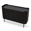 CDT10379-KD 1.2m Chest of Drawers - Full Black