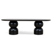 CDT10403-CN 2.5m Dining Table - Full Black