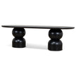 CDT10403-CN 2.5m Dining Table - Full Black