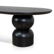 CDT10403-CN 2.5m Dining Table - Full Black