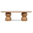 CDT10404-CN 2.5m Dining Table - Natural