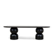 CDT10405-CN 2.8m Dining Table - Full Black