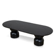 CDT10405-CN 2.8m Dining Table - Full Black