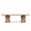 CDT10406-CN 2.8m Dining Table - Natural