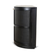 CDT10428-NI 1.55m Rattan Home Office Desk - Full Black