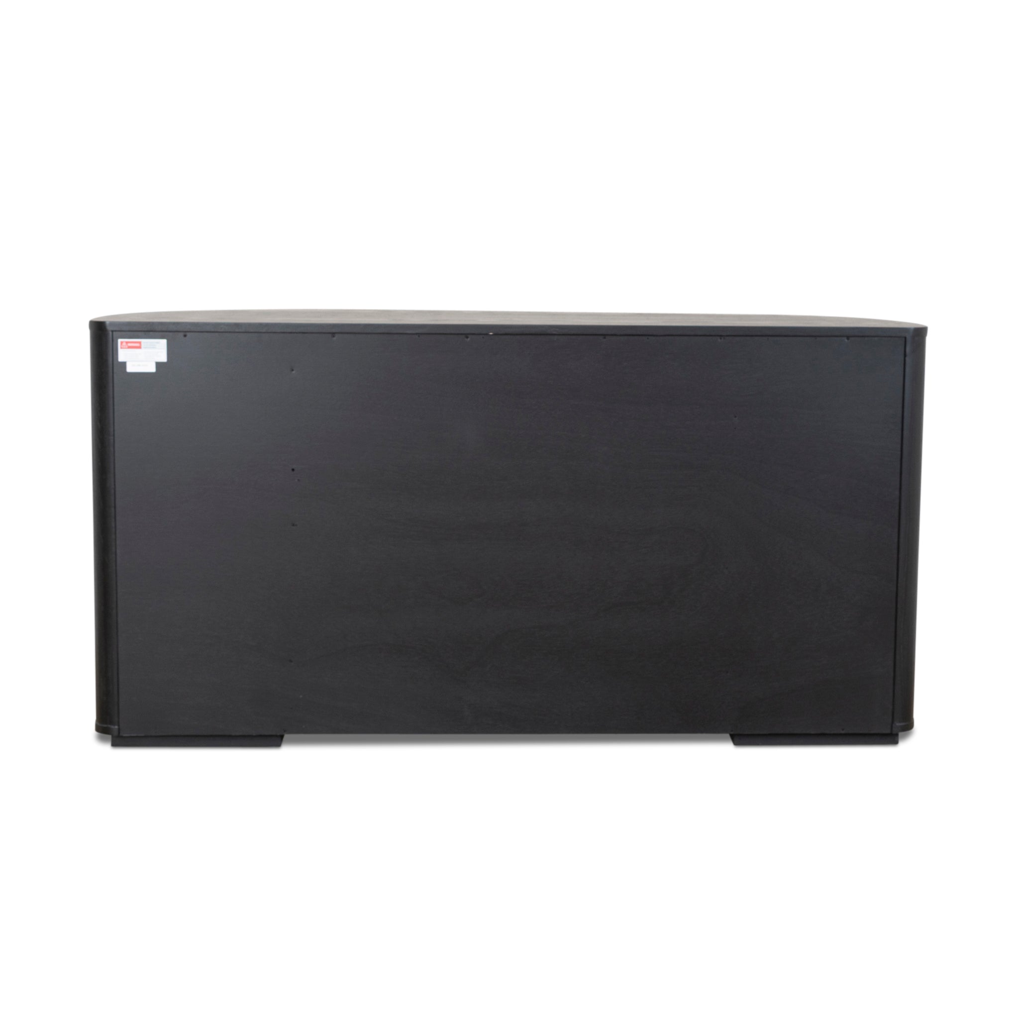 CDT10428-NI 1.55m Rattan Home Office Desk - Full Black
