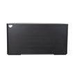 CDT10428-NI 1.55m Rattan Home Office Desk - Full Black