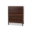 CDT10460-AW Tallboy Drawer Chest - Walnut