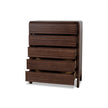 CDT10460-AW Tallboy Drawer Chest - Walnut