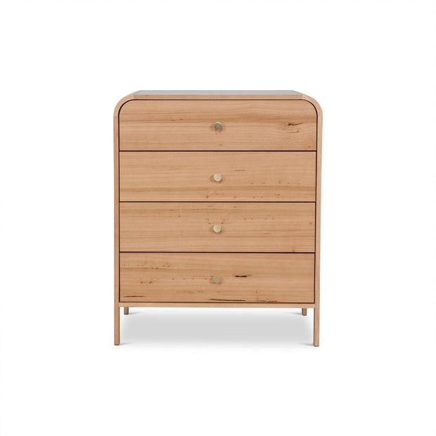 CDT10463-AW 90cm Tallboy Drawer Chest - Messmate