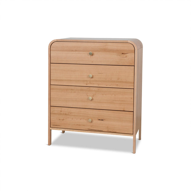 CDT10463-AW 90cm Tallboy Drawer Chest - Messmate
