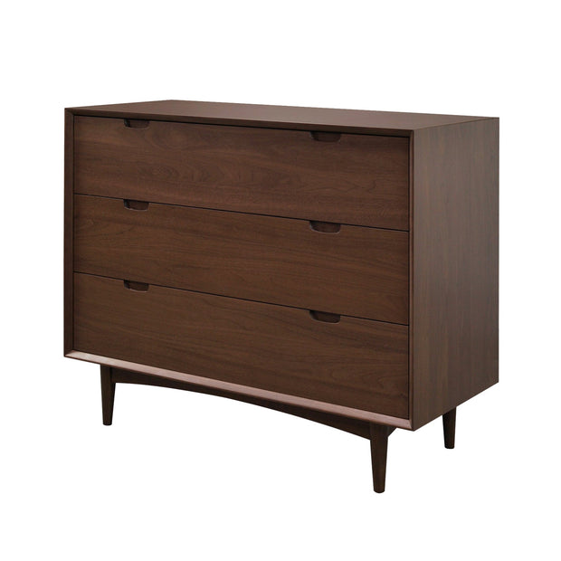CDT1048-VN 3 Drawer Chest - Walnut