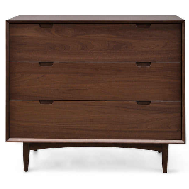 CDT1048-VN 3 Drawer Chest - Walnut