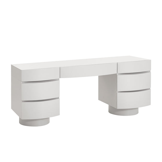 CDT10538-IG Home Office Desk - Warm Grey