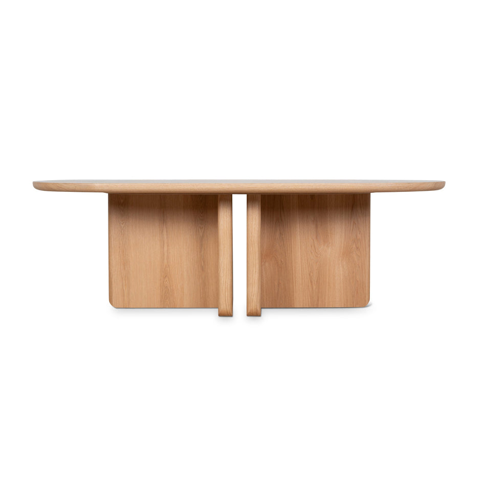 CDT10543-CN 2.4m Dining Table - Natural Oak