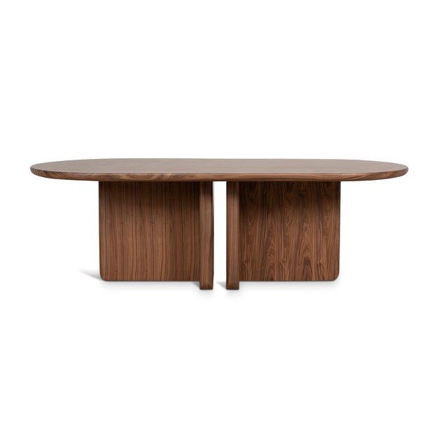CDT10545-CN 2.4m Dining Table - Walnut