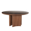 CDT10586-CN 1.5m Round Dining Table - Walnut