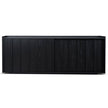 CDT10589-KD 2m Sideboard Unit - Full Black