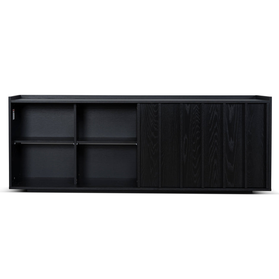 CDT10589-KD 2m Sideboard Unit - Full Black