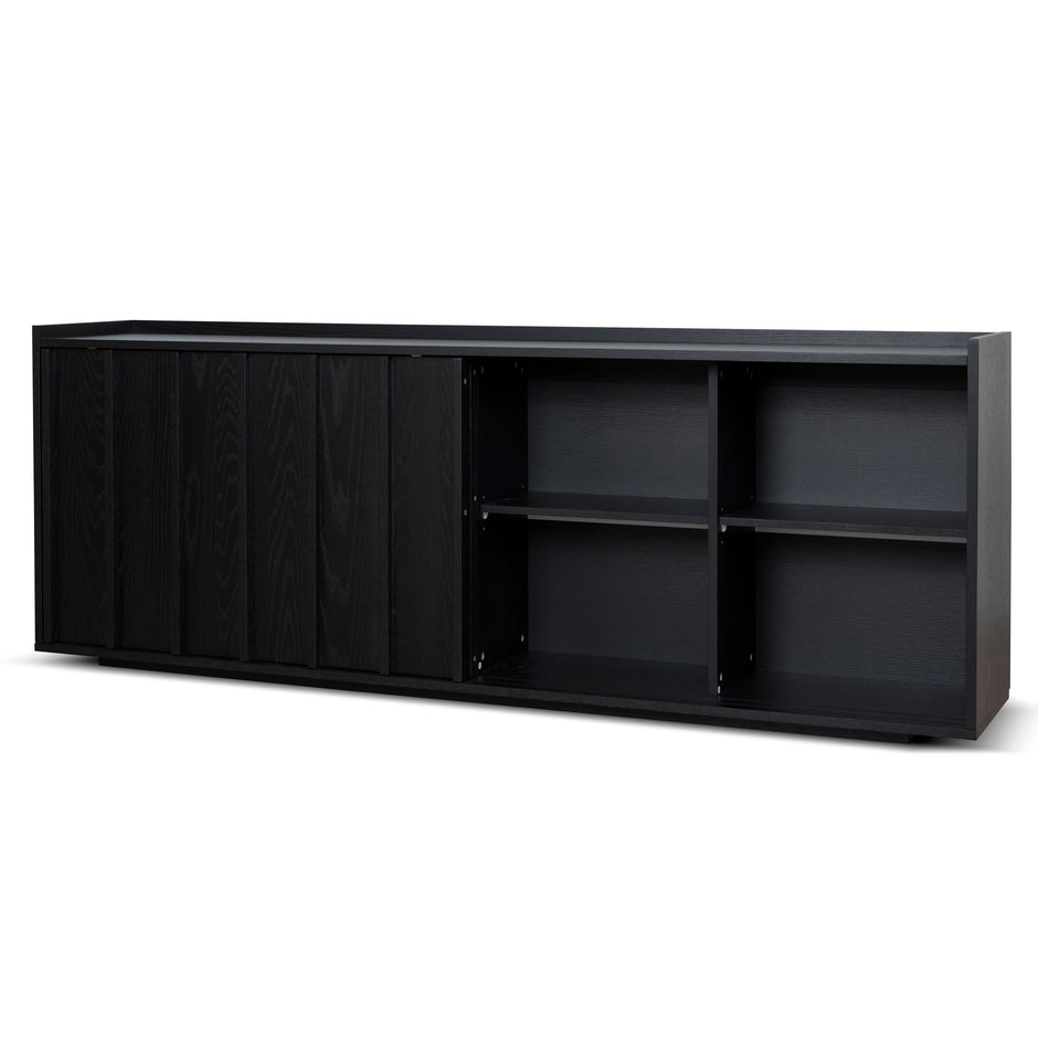 CDT10589-KD 2m Sideboard Unit - Full Black