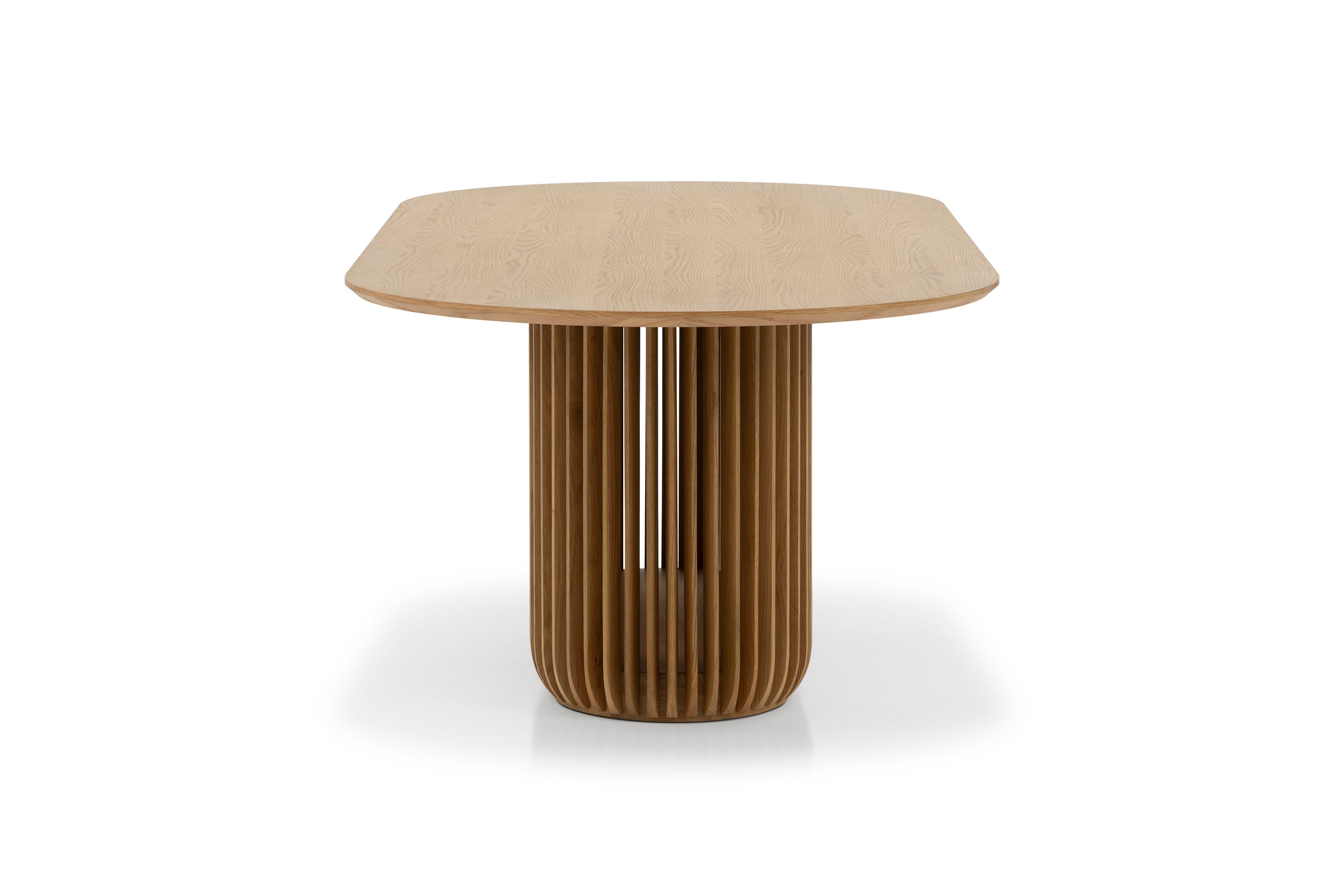 CDT10670-CU 2.2m Oval Dining Table - Natural