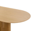 CDT10672-CU 2.8m Oval Dining Table - Natural