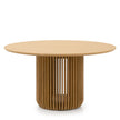 CDT10674-CU 1.4m Round Dining Table - Natural