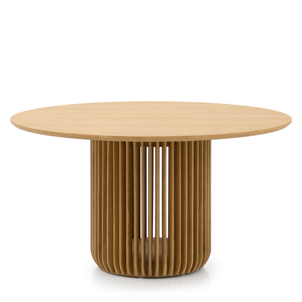 CDT10674-CU 1.4m Round Dining Table - Natural