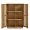 CDT10678-CU 1.35m (H) High Board Unit - Natural