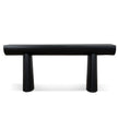CDT10901-NI 1.8m Elm Console Table - Full Black