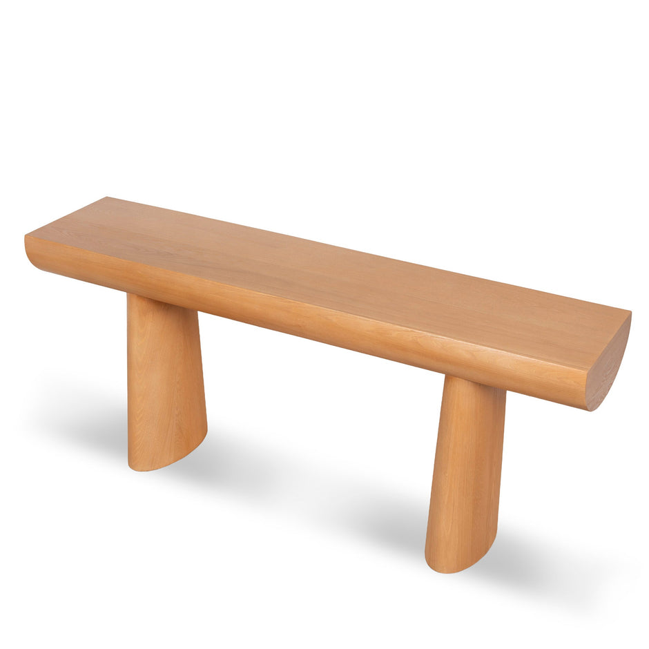 CDT10902-NI 1.8m Elm Console Table - Natural