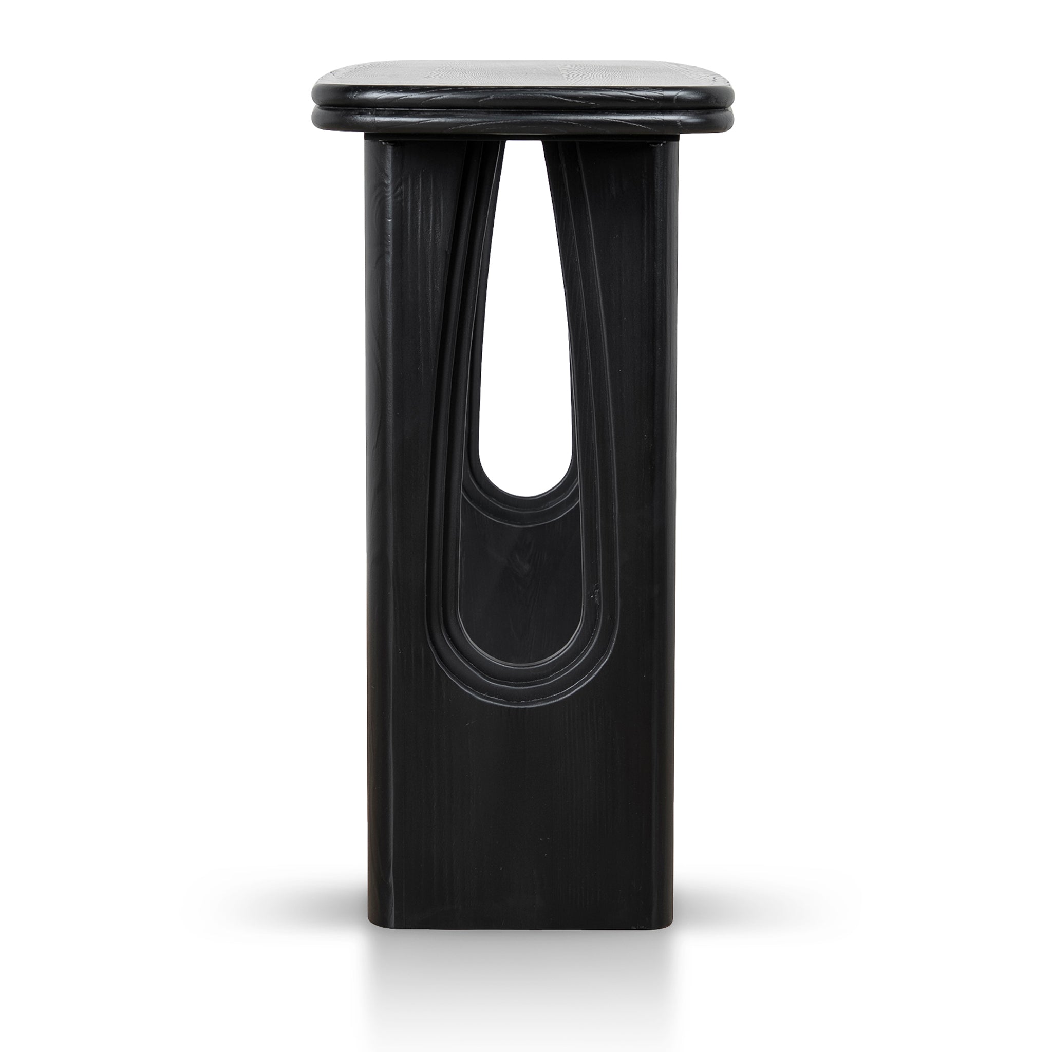 CDT10910-NI 1.6m Console Table - Full Black