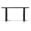 CDT10910-NI 1.6m Console Table - Full Black