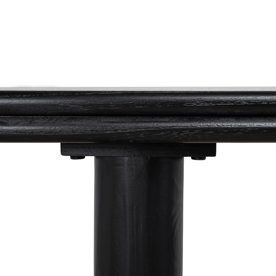 CDT10910-NI 1.6m Console Table - Full Black