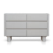 CDT10963-IG 1.2m Chest of Drawer - Warm Grey